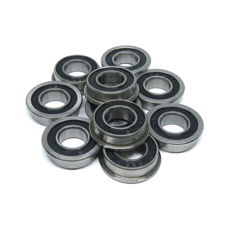 F688-2RS miniture bearing ABEC-7 8x16x5 flanged ball bearings F688RS